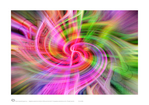 Funky Cordylines A3 unframed print by Julie Blamire and published by Cloud Publishing