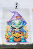 A4 Cute monster 3 transparency Window Decor light catcher