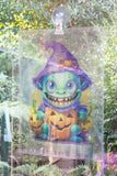 A4 Cute monster 3 transparency Window Decor light catcher