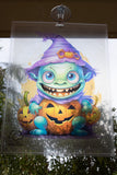 A4 Cute monster 3 transparency Window Decor light catcher