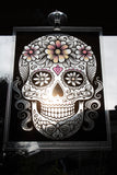 A4 Sugar Skull transparency Window Decor Light Catcher