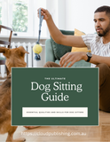 Dog sitting guide takes you through the aspects of taking n dog sitting as an activity or potential business. Cloud Publishing.