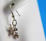 Sterling Silver elephant-shaped earring from Cloud Publishing online store Jewellery category
