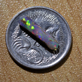 Australian pipe opal with the colours of the rainbow from Cloud Publishing