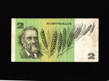 $2 Australian banknote error Knight and Stone signatures reverse image