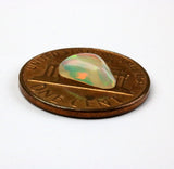 Rainbow multi colored crystal opal from Cooper Pedy Australia 0.92cts