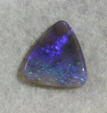 Black Opal Green Blue Mauve crystal opal 3.28cts  from Lightning Ridge NSW Australia