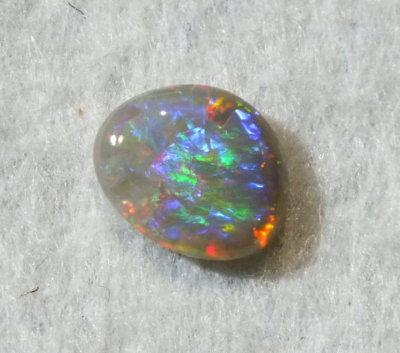Red Green Blue Gold Dark Australian Opal Gemstone 0.90cts.