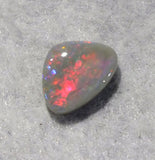 Red Australian opal on grey potch from Cloud Publishing