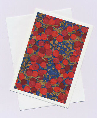 Beautiful red cherries design by Australian artist Nancy Soultanian and published by Cloud Publishing