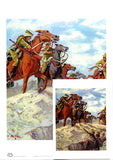 Australian Light Horsemen in battle A4 unframed print by Peter Hill and published by Peter Hill