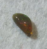 Green Crystal Australian Opal freeform 0.5ct gemstone