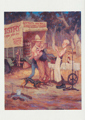 Greeting card about a trip to the dentist in the Australian Outback from Cloud Publishing