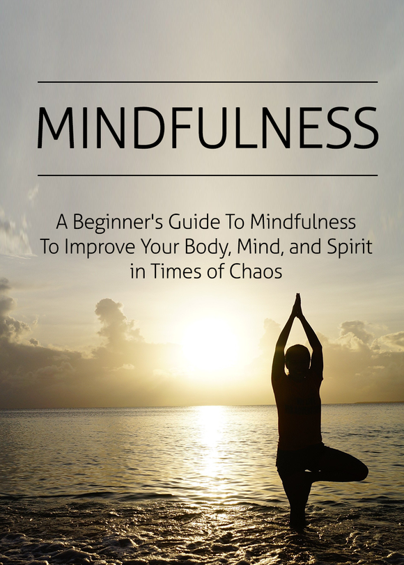 Mindfulness: A beginners guide to improve your body, mind and spirit in times of chaos + BONUS checklist and resources. Distributed by Cloud Publishing